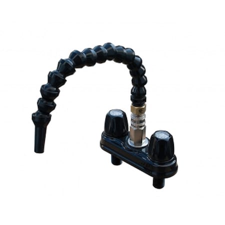Empire Brass Empire Brass CRD-QDFLX-BLK 4" Two-Handle Faucet with Flex Spout CRD-QDFLX-BLK